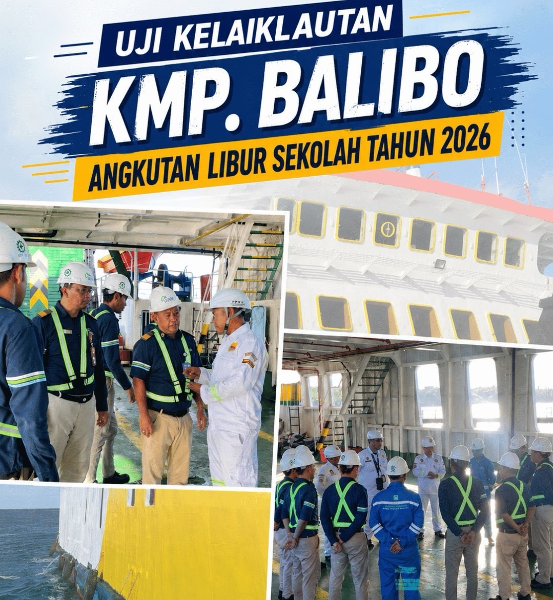  Uji Kelaiklautan Kapal Penumpang Angkutan Libur Sekolah Tahun 2026